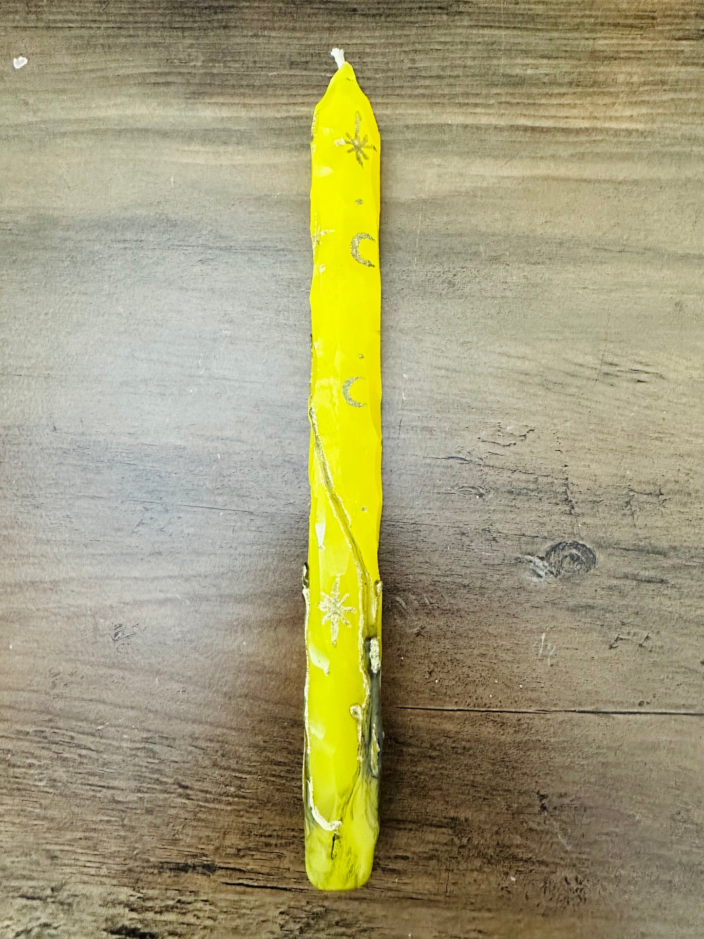 Vela grande decorada