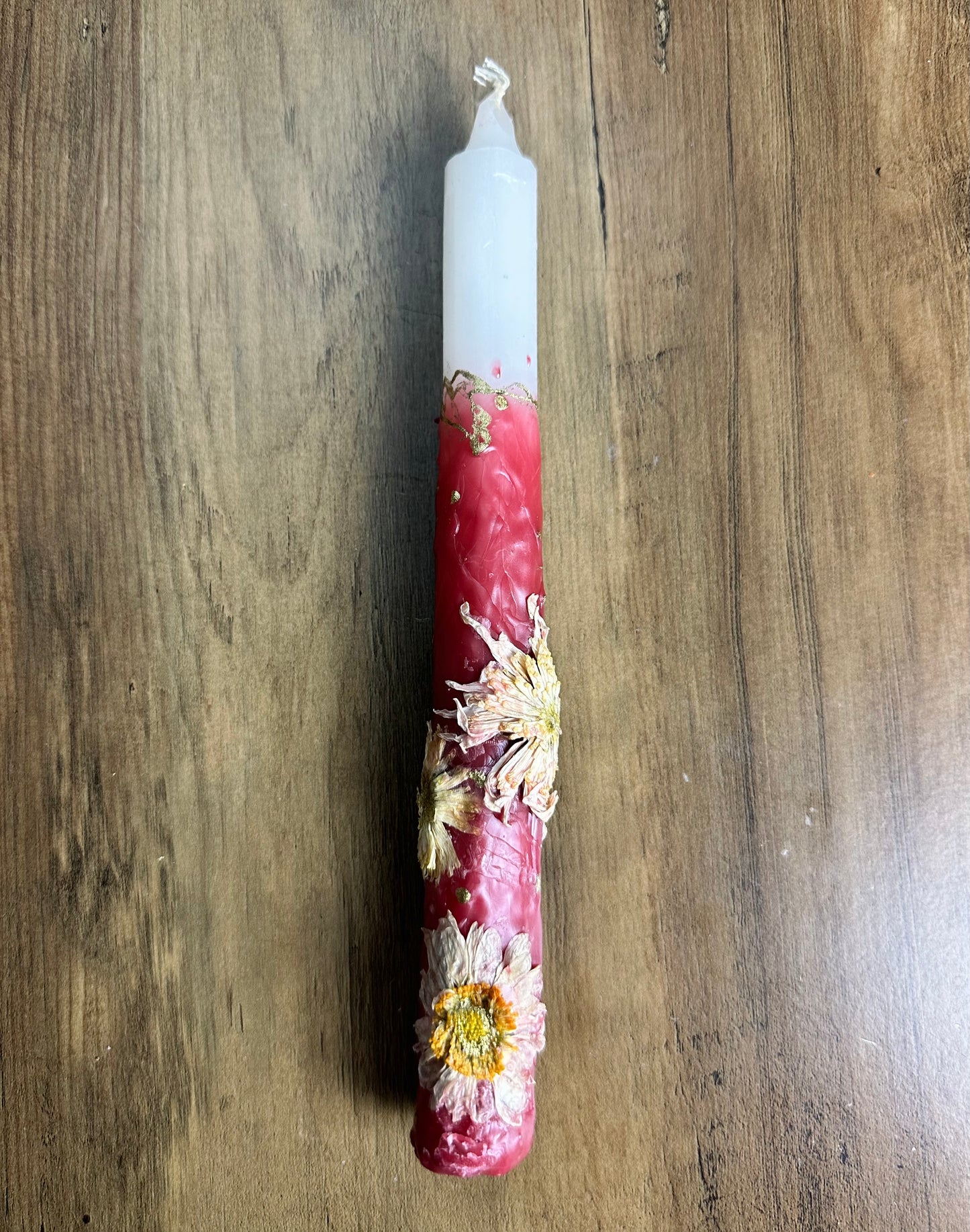 Vela grande decorada