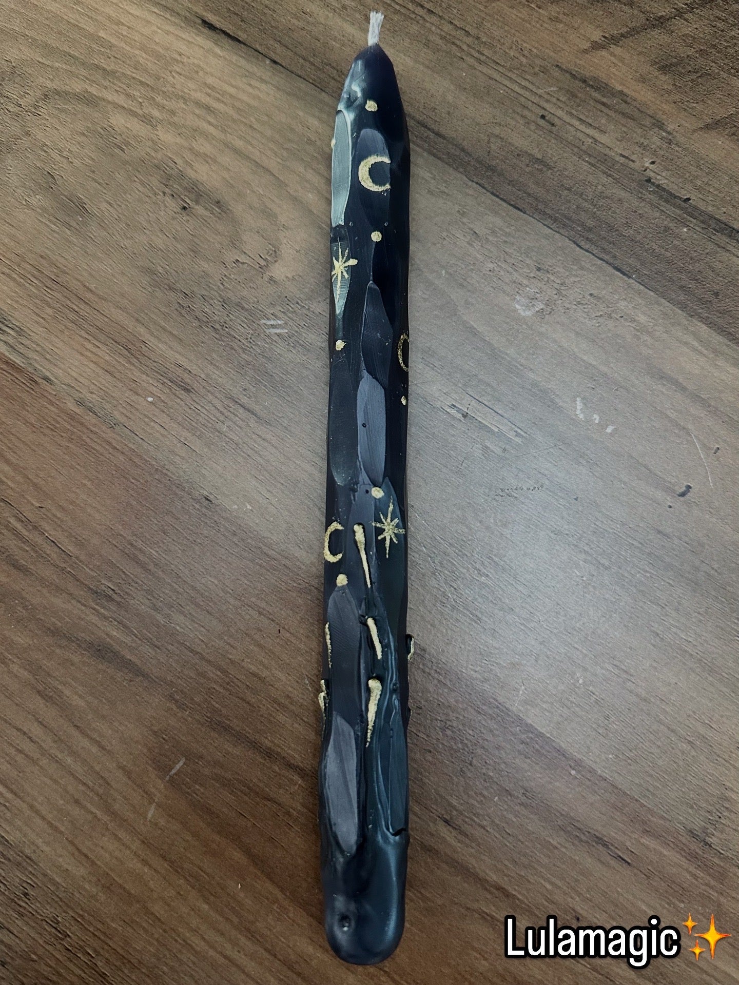 Vela grande decorada