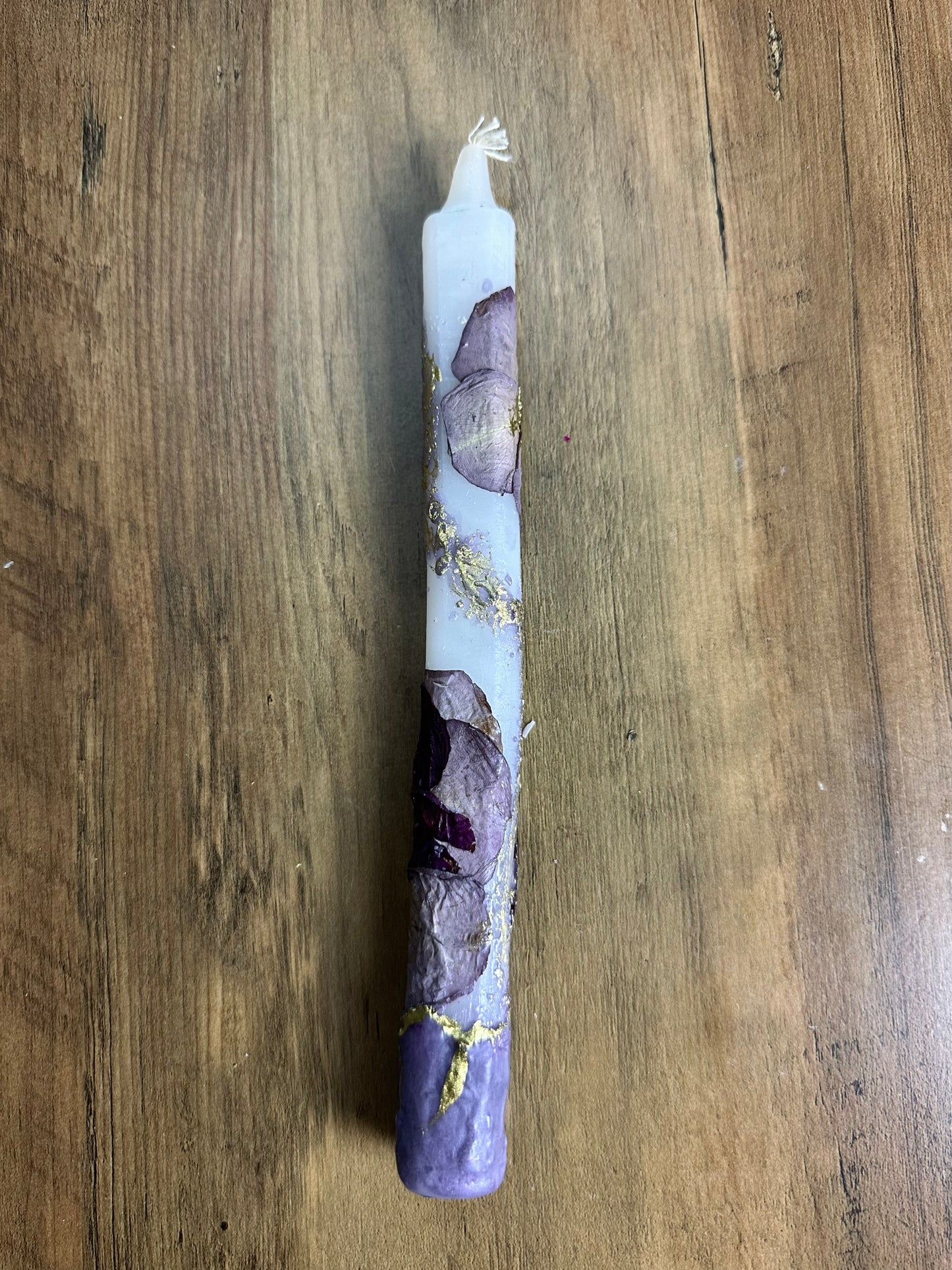 Vela grande decorada