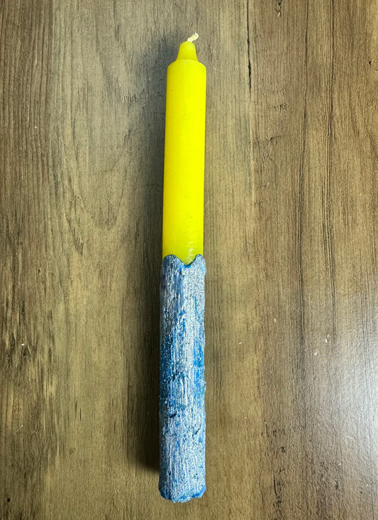 Vela grande decorada