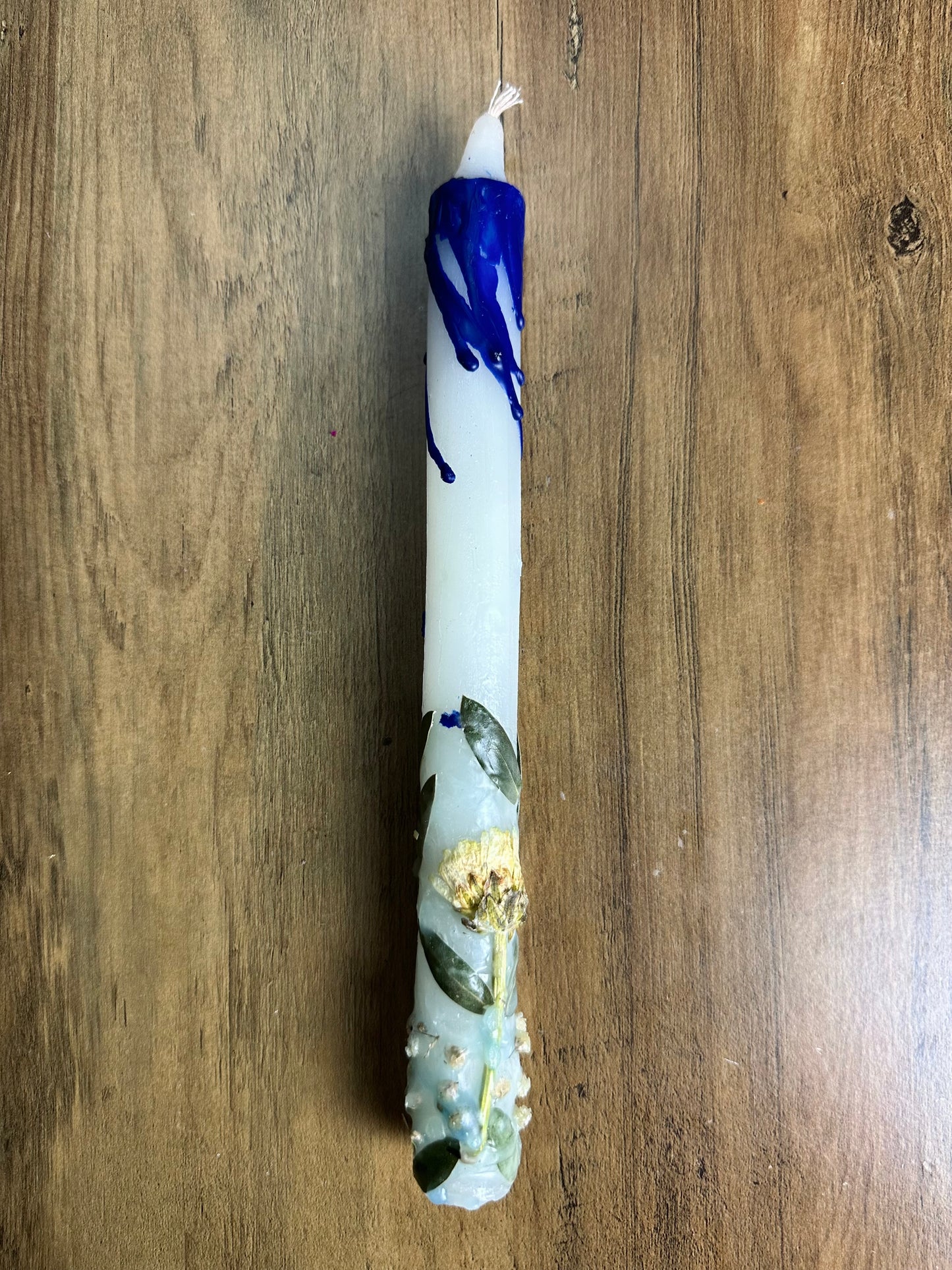 Vela grande decorada