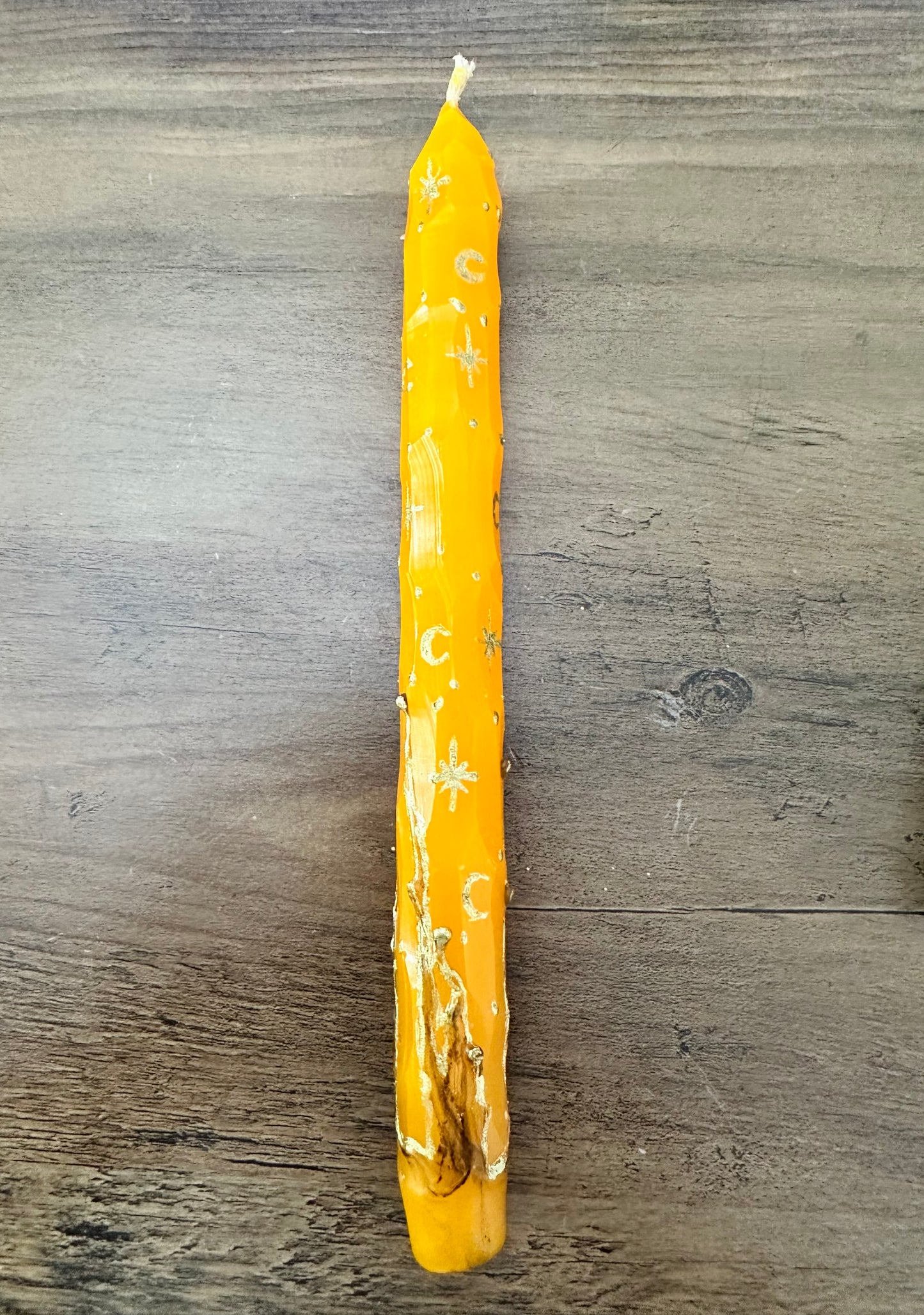 Vela grande decorada