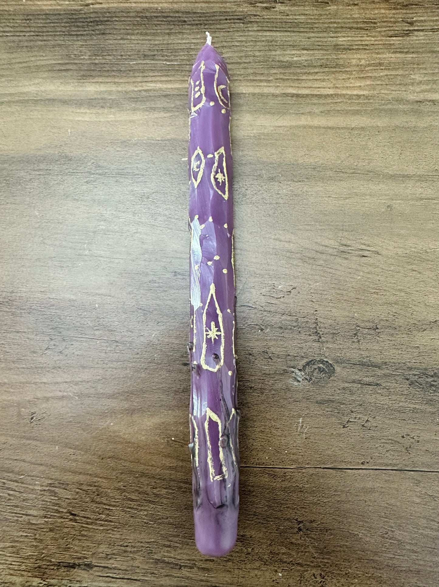 Vela grande decorada